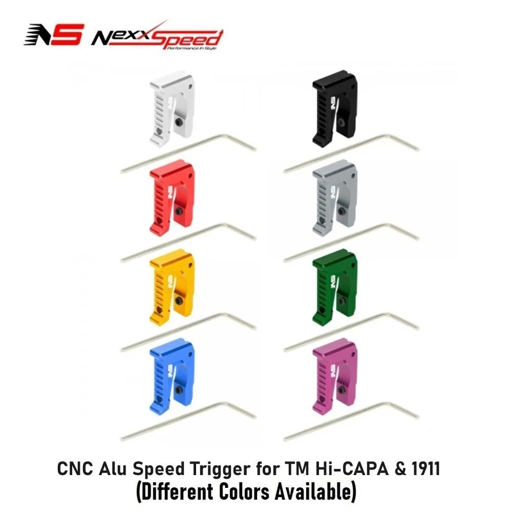 CNC Alu Speed Trigger for TM Hi-CAPA &amp; 1911