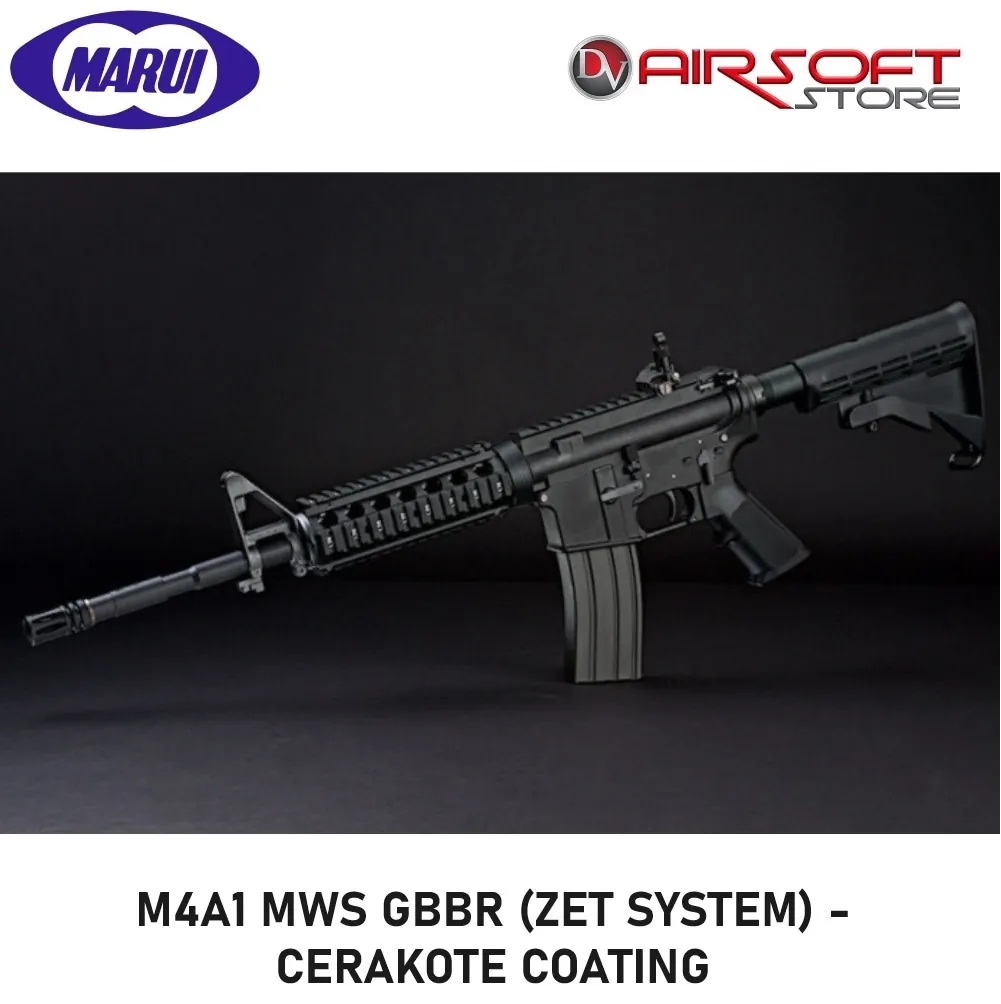 M4A1 MWS GBBR (ZET SYSTEM) - CERAKOTE COATING