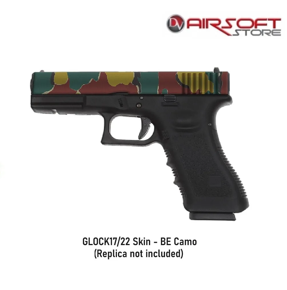 [2100000082629] GLOCK17/22 Gun Skin - BE Camo