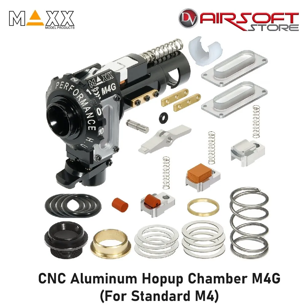 CNC Aluminum Hopup Chamber M4G (For Standard M4 with GGB Barrel)