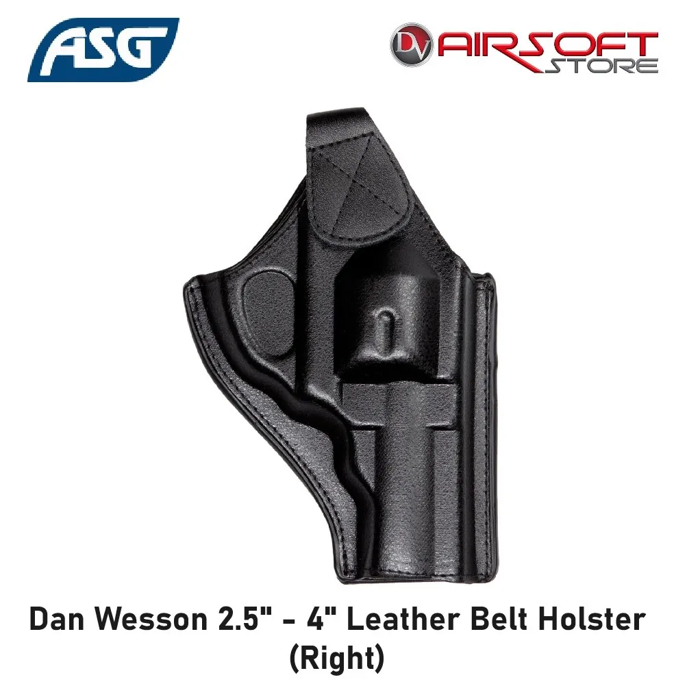 Dan Wesson 2.5" - 4" Leather Belt Holster (Right)