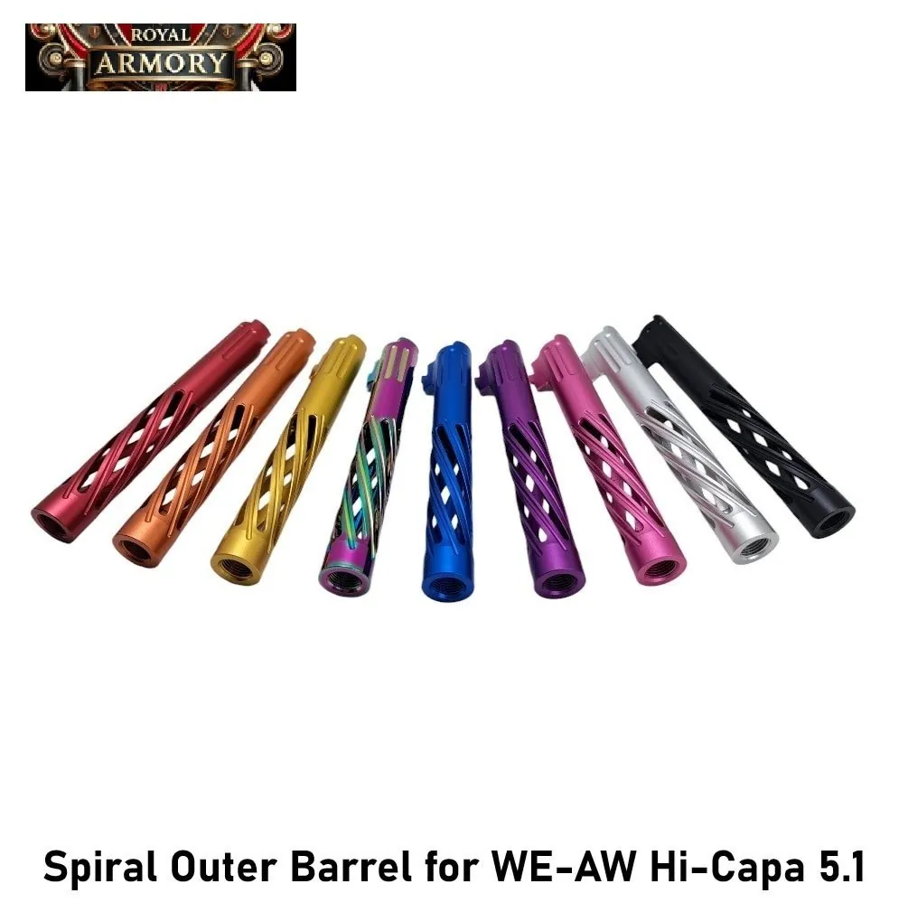 Spiral Outer Barrel for WE-AW Hi-Capa 5.1