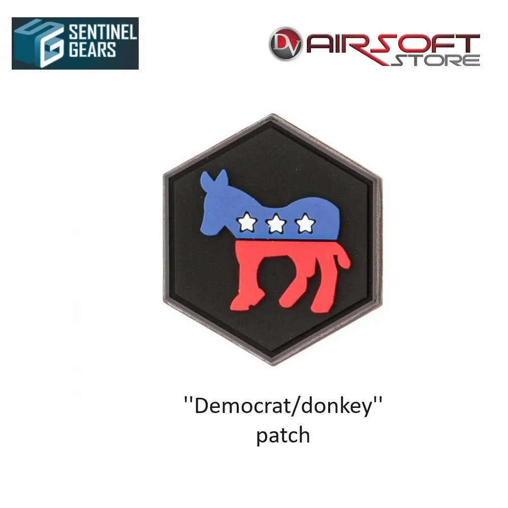[2100000084340] ''Democrat/donkey'' patch