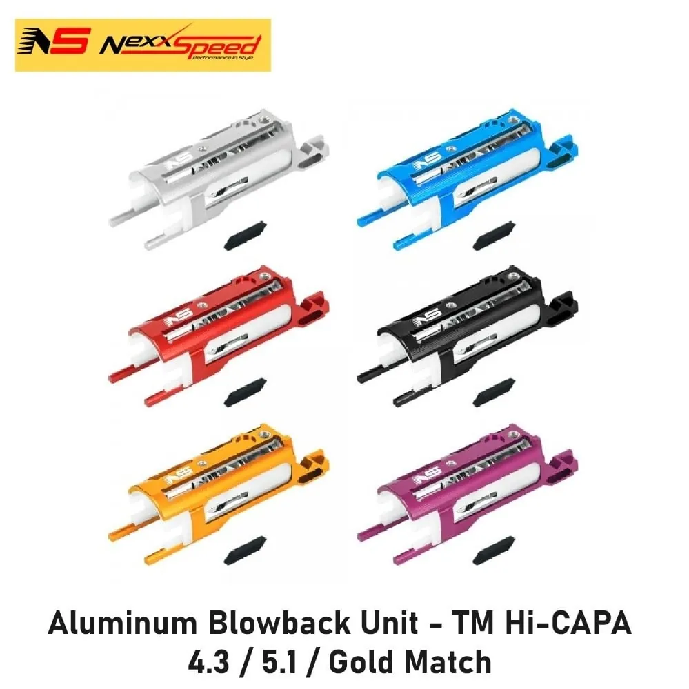 Aluminum Blowback Unit - TM Hi-CAPA 4.3 / 5.1 / Gold Match