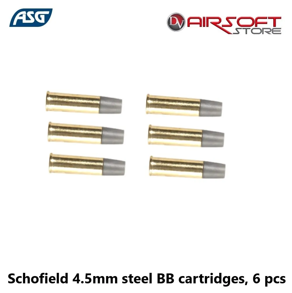 Schofield 4.5mm steel BB cartridges, 6 pcs