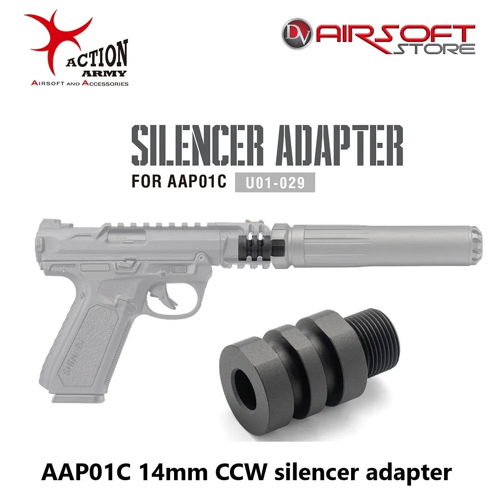 AAP01C 14mm CCW silencer adapter