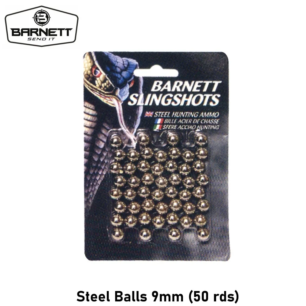[2100000087396] Steel Balls 9mm (50rds)