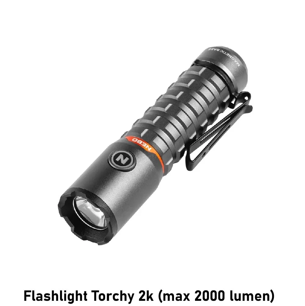 [2100000087884] Flashlight Torchy 2k (max 2000 lumen)