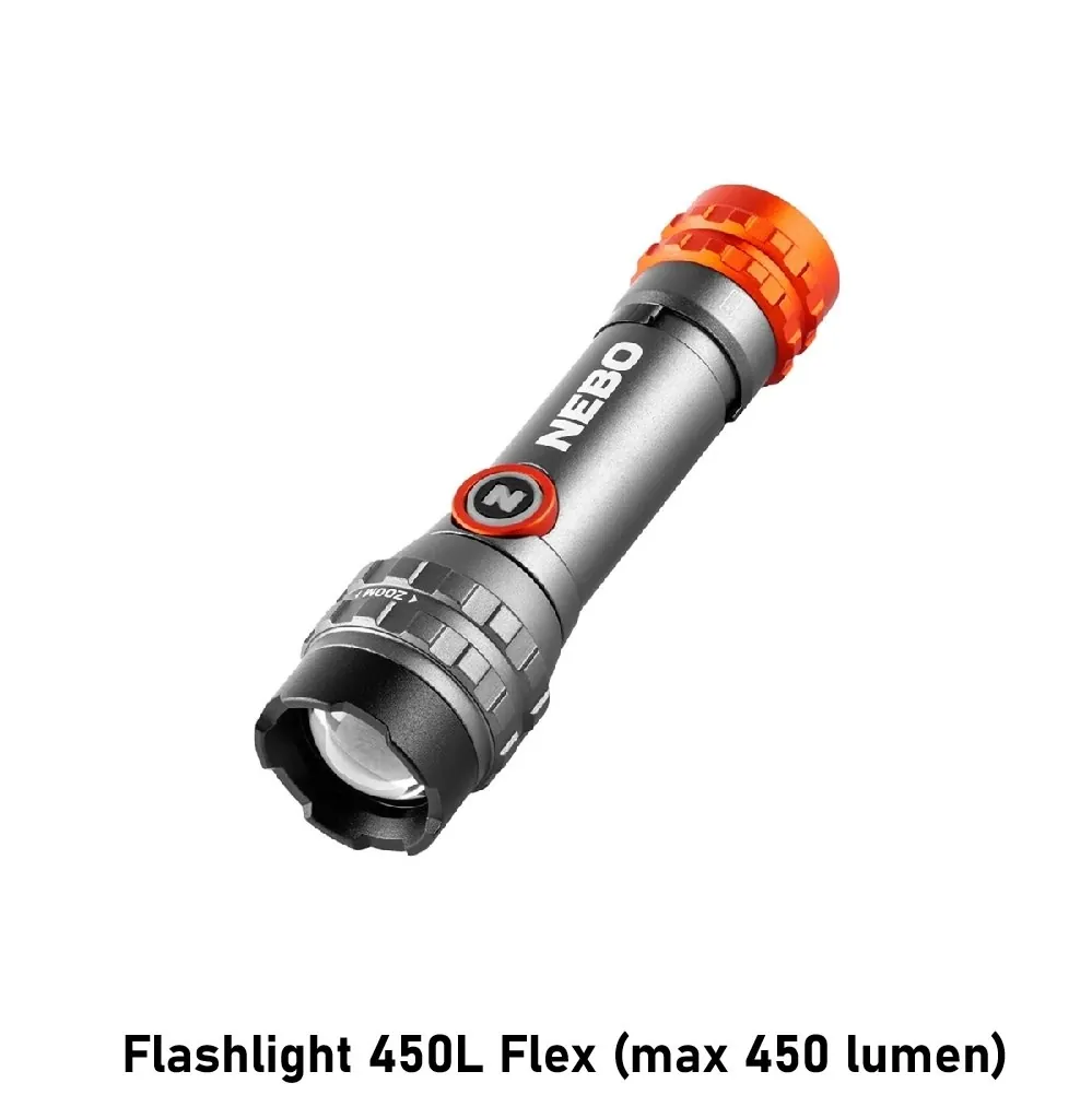 Flashlight 450L Flex (max 450 lumen)
