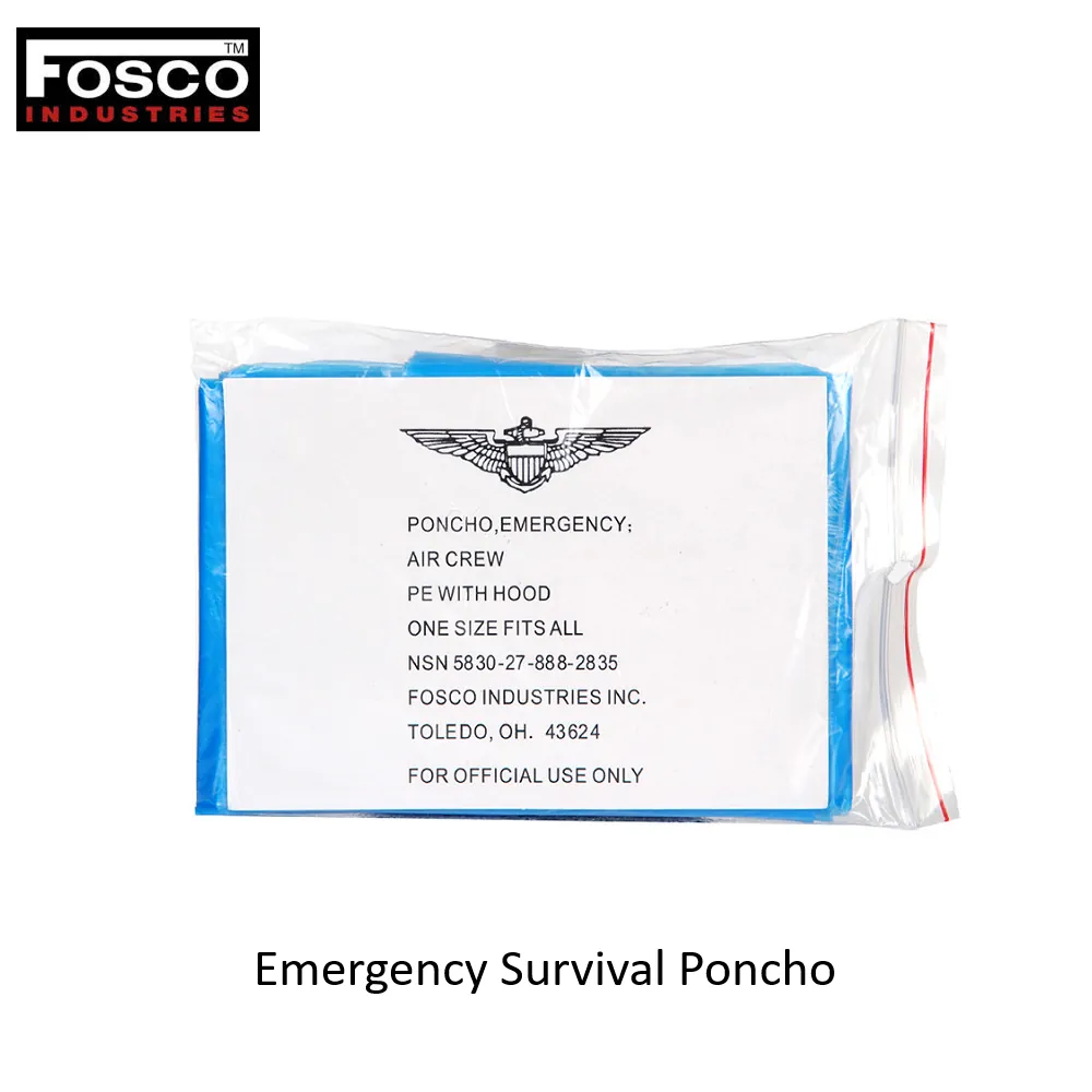 [2100000087952] Emergency Survival Poncho