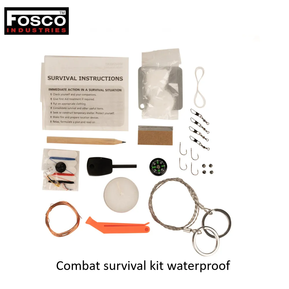 Combat survival kit waterproof