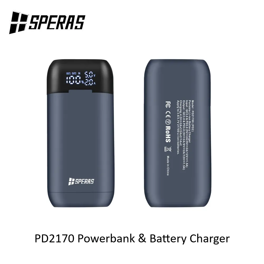[2100000089413] PD2170 Powerbank & Battery Charger