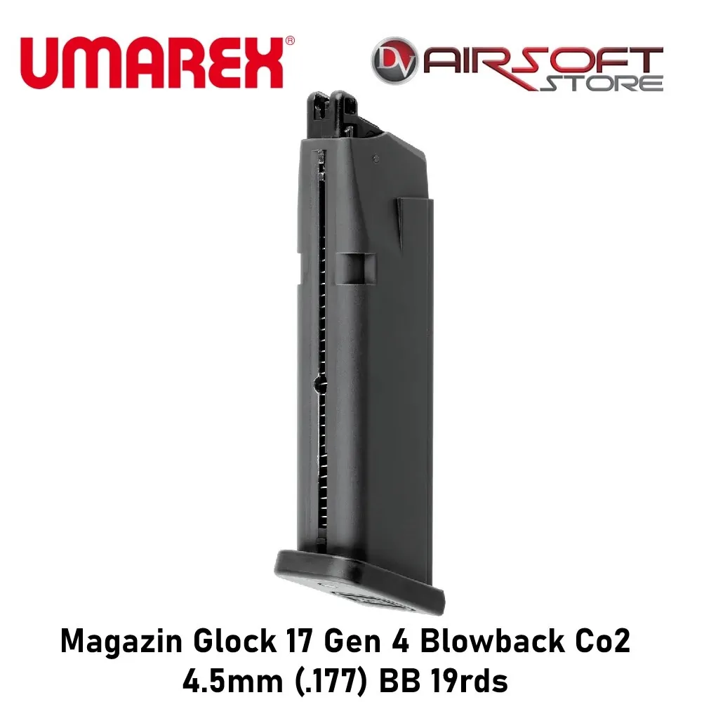 [2100000089802] Magazin Glock 17 Gen4 Blowb. Co2 4.5mm BB 19rds
