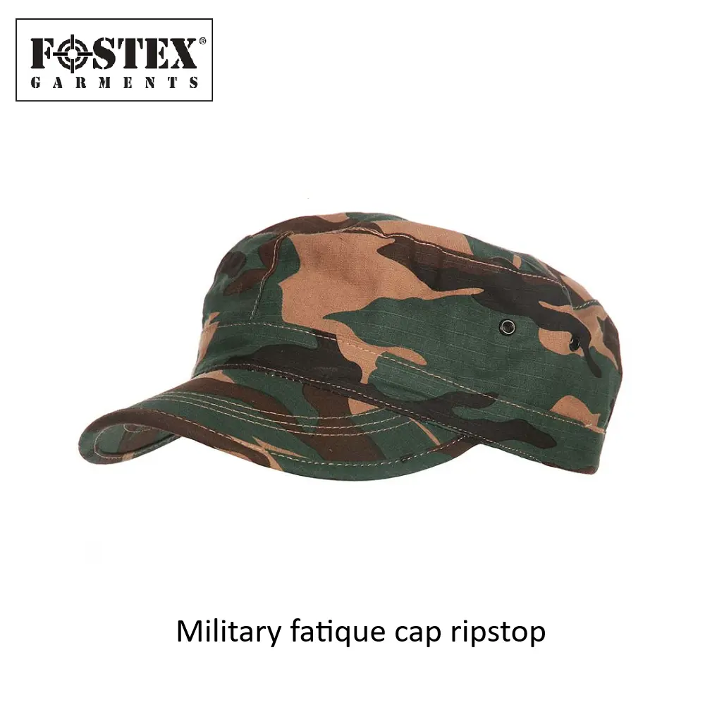 Military fatique cap ripstop