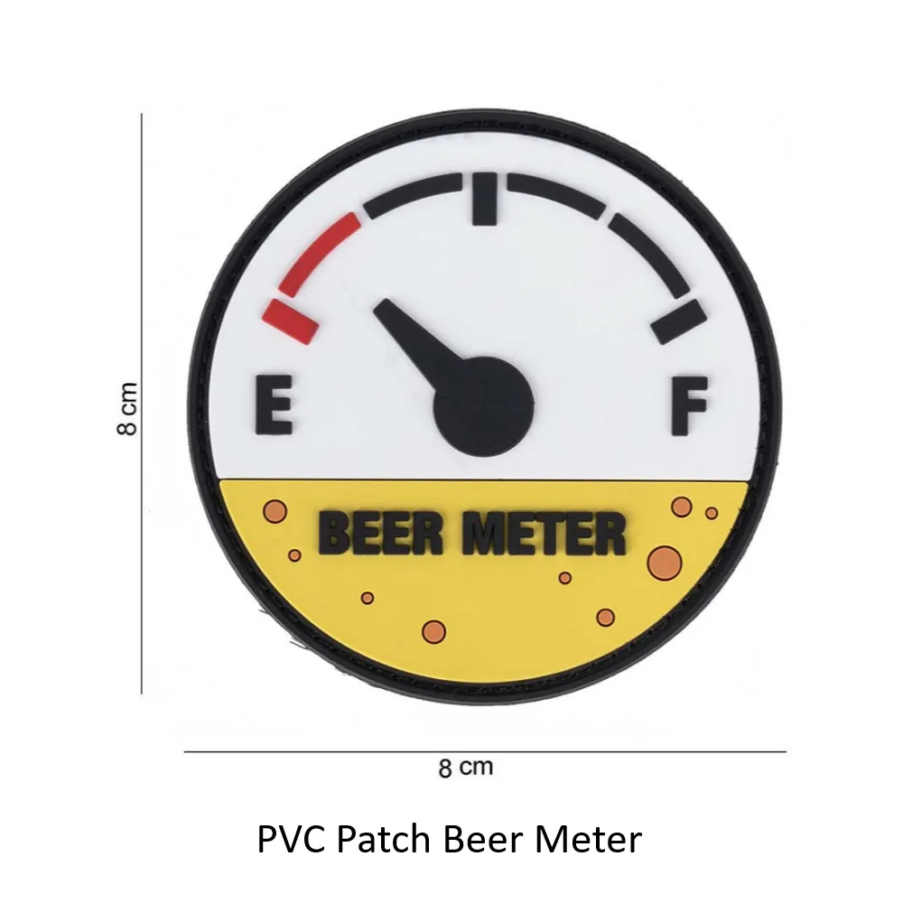 PVC patch Beer Meter