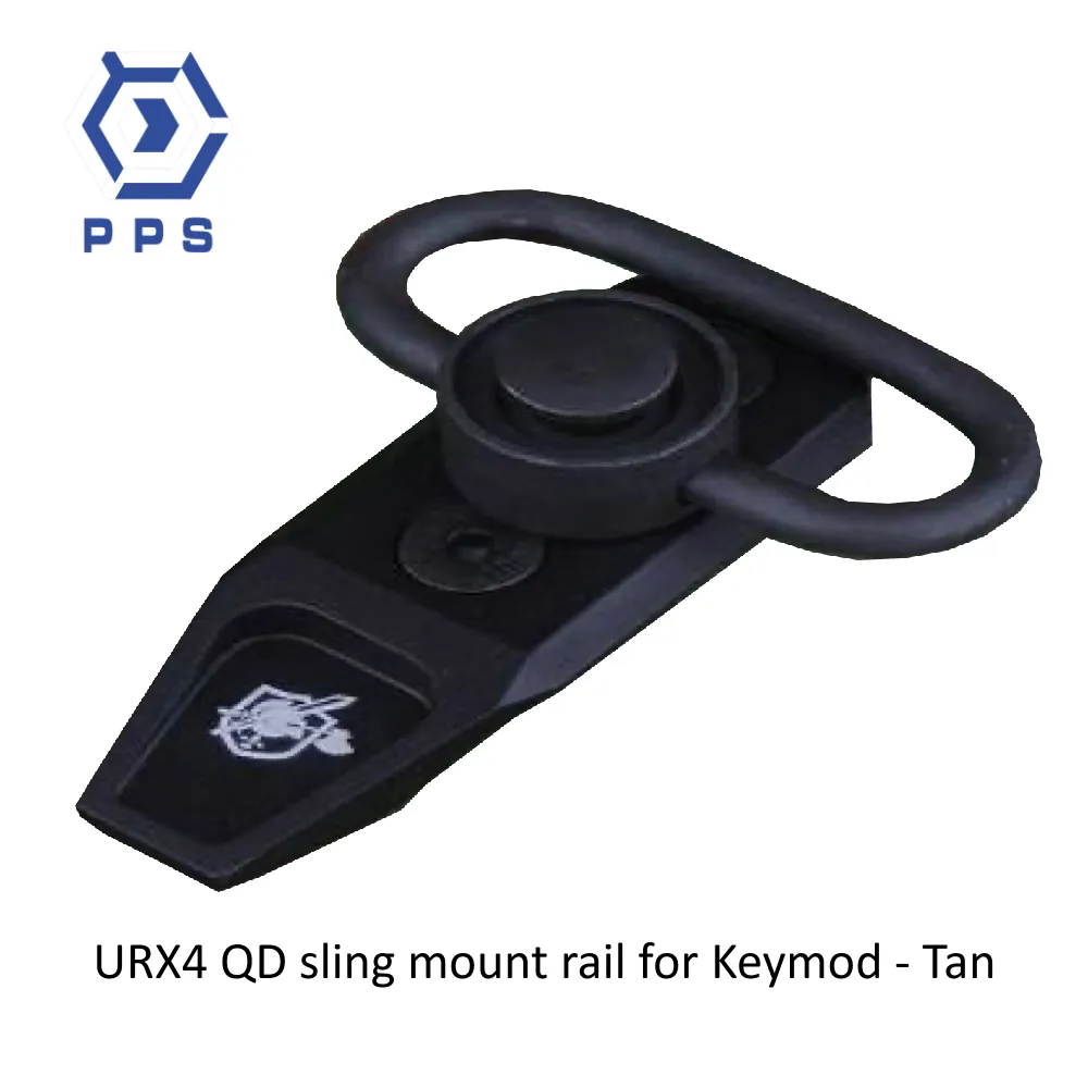 [2100000090525] URX4 QD sling mount rail for Keymod - Tan