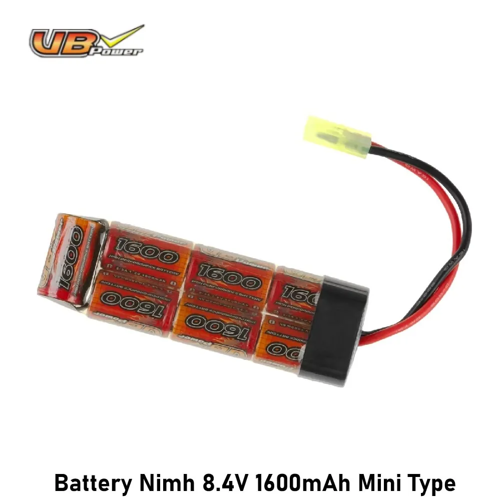 [2100000091126] Battery Nimh 8.4V 1600mAh Mini Type