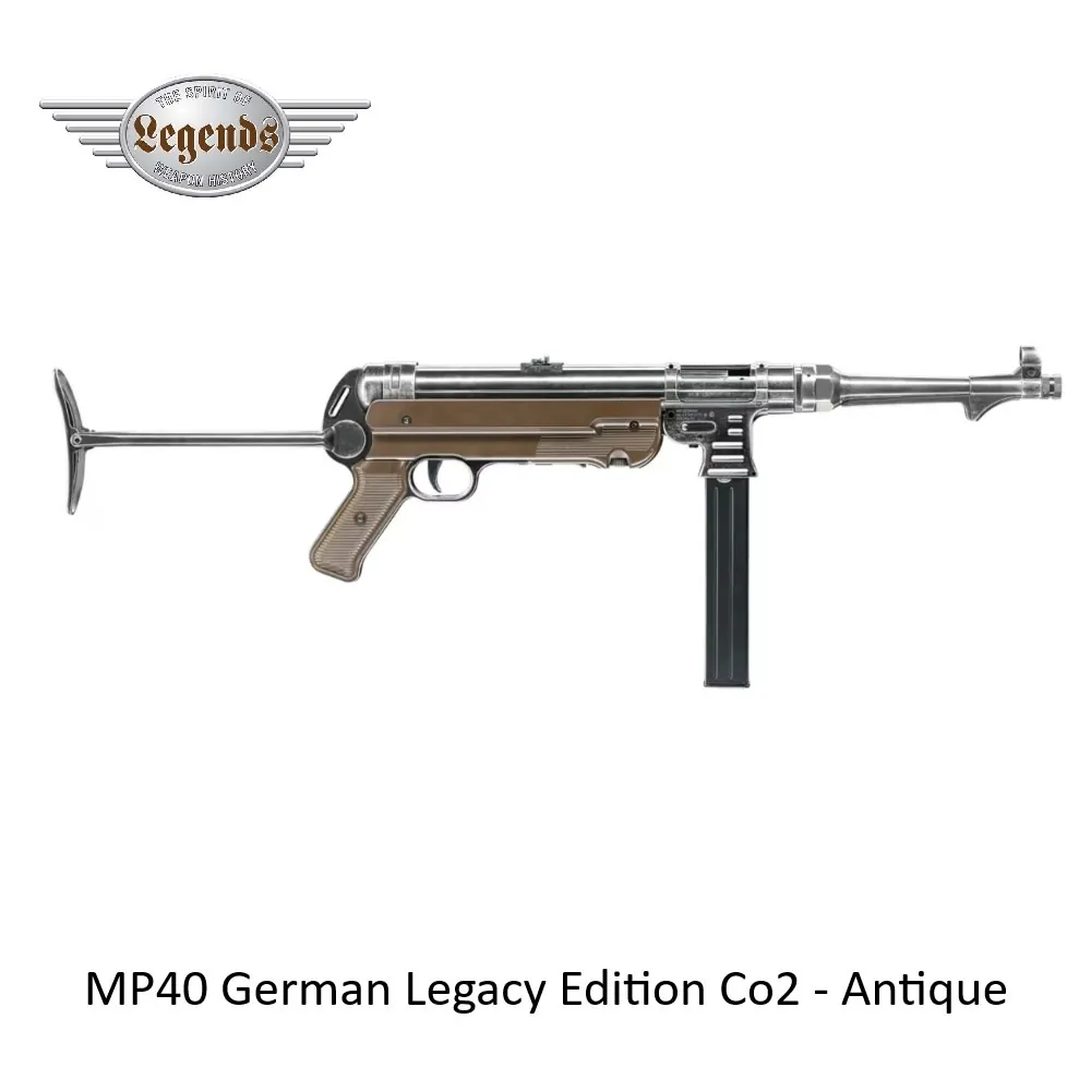 MP40 German Legacy Edition Co2 - Antique 4.5mm BB