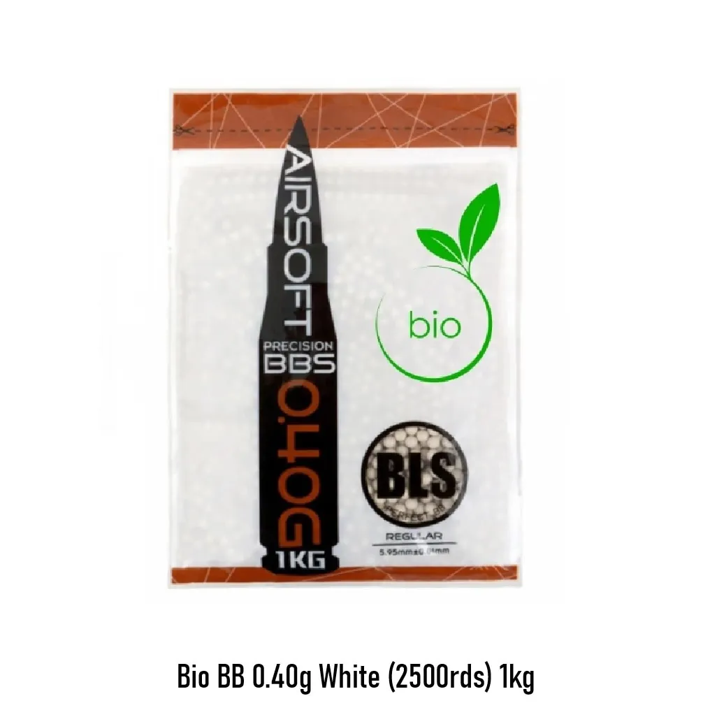 Bio BB 0.40g White (2500rds) 1kg