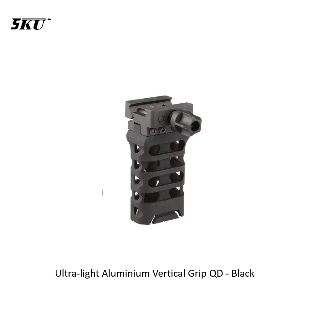 [2100000093311] Ultra-light Aluminium Vertical Grip QD - Black