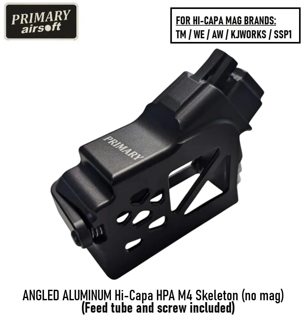 [2100000093748] ANGLED ALUMINUM Hi-Capa HPA M4 Skeleton (no mag)