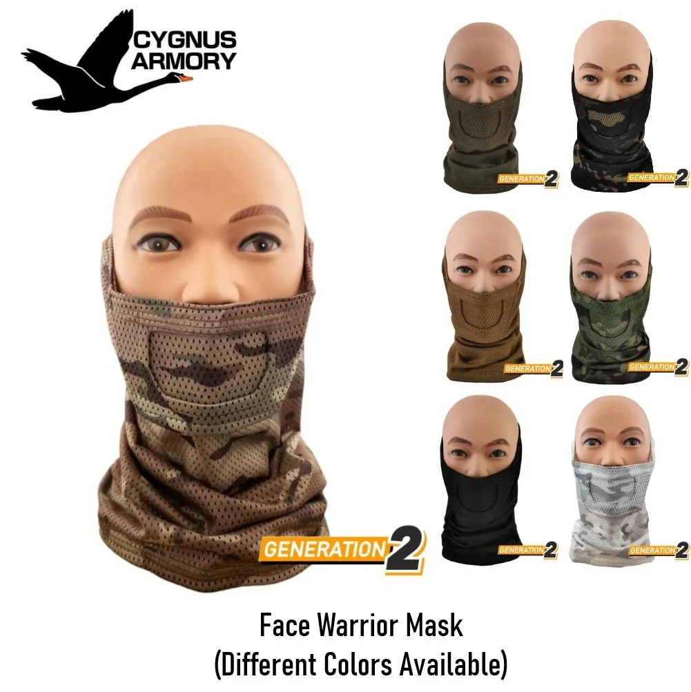 [2100000093915] Face Warrior Mask (Multicam)