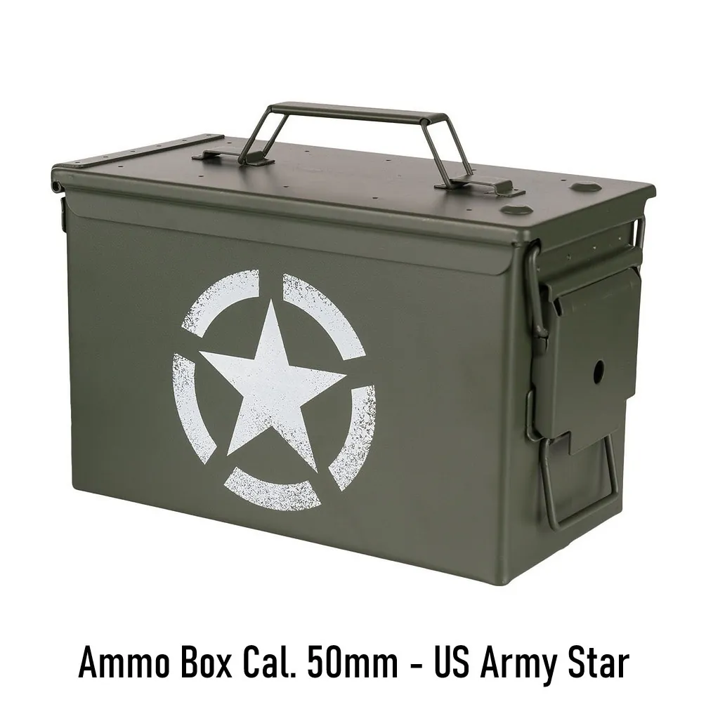 [2100000095155] Ammo Box Cal. 50mm - US Army Star