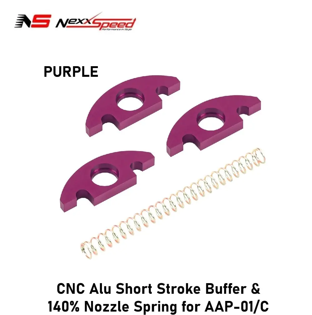CNC Alu Short Stroke Buffer & 140% Nozzle Spring for AAP-01/C