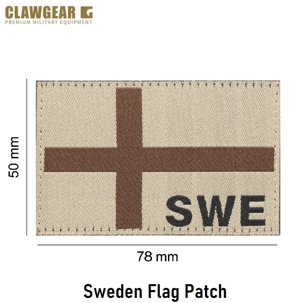 [2100000060764] Sweden Flag Patch