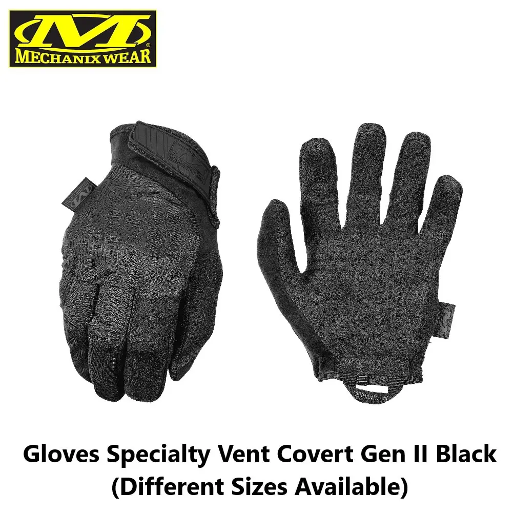 [2100000086856] Gloves Specialty Vent Covert Gen II Black (S)