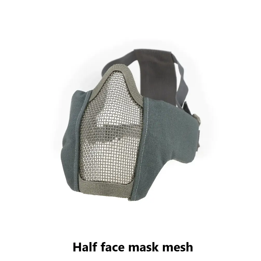 Half face mask mesh