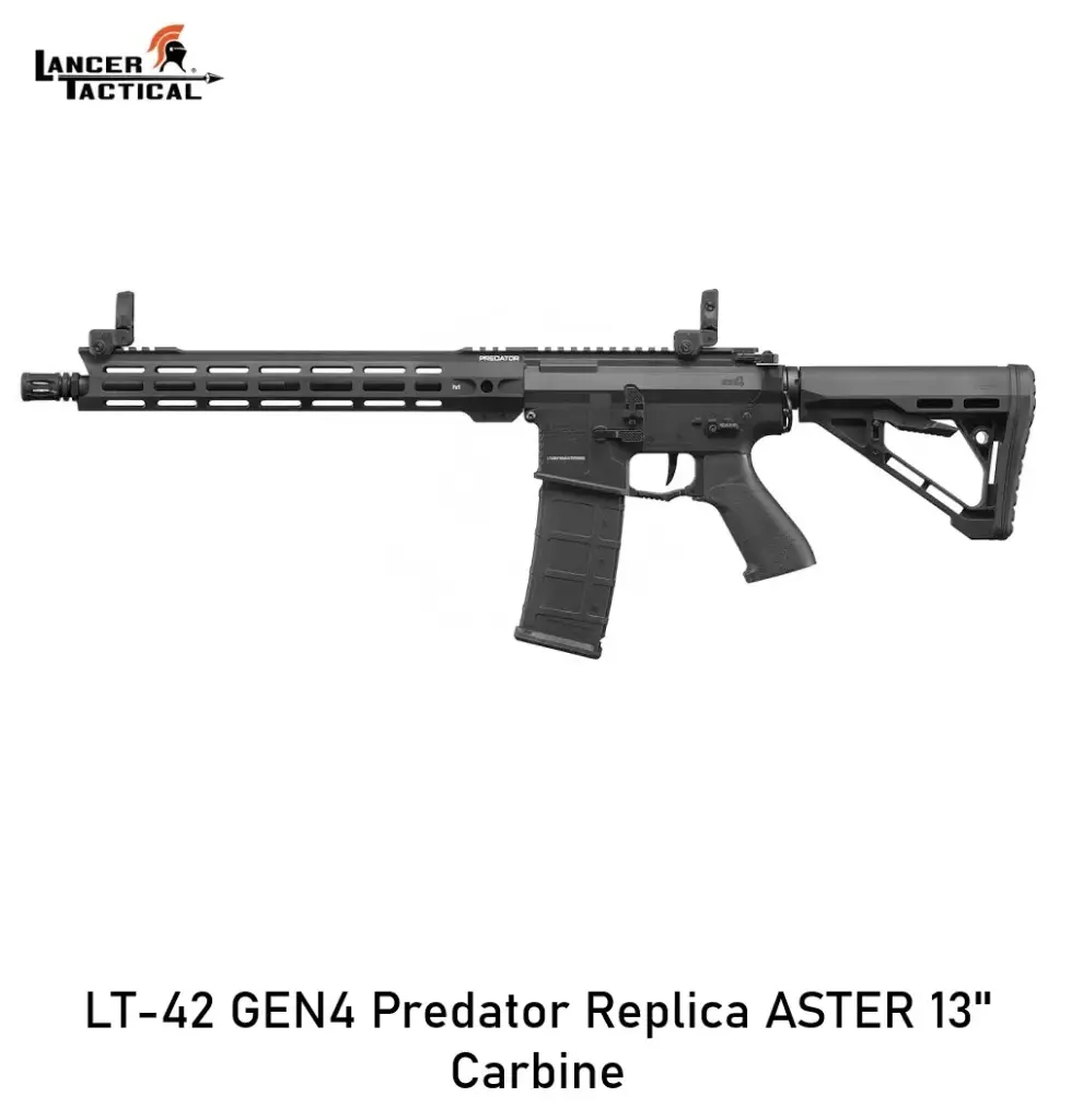 LT-42 GEN4 Predator Replica ASTER 13'' Carbine