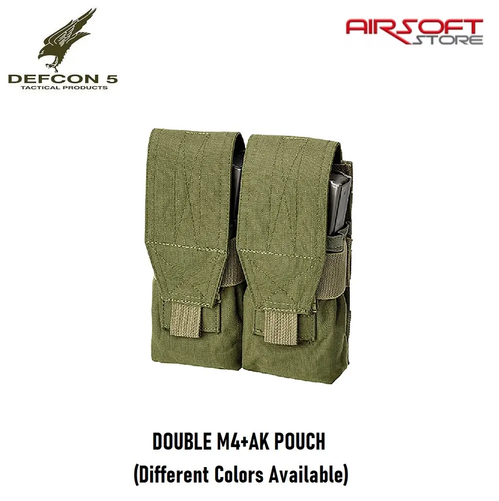 [2100000047031] DOUBLE M4+AK POUCH (OD)