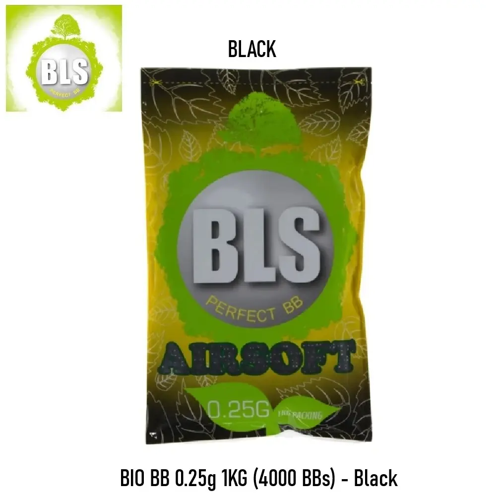 [2100000096503] BIO BB 0.25g 1KG (4000 BBs) - Black