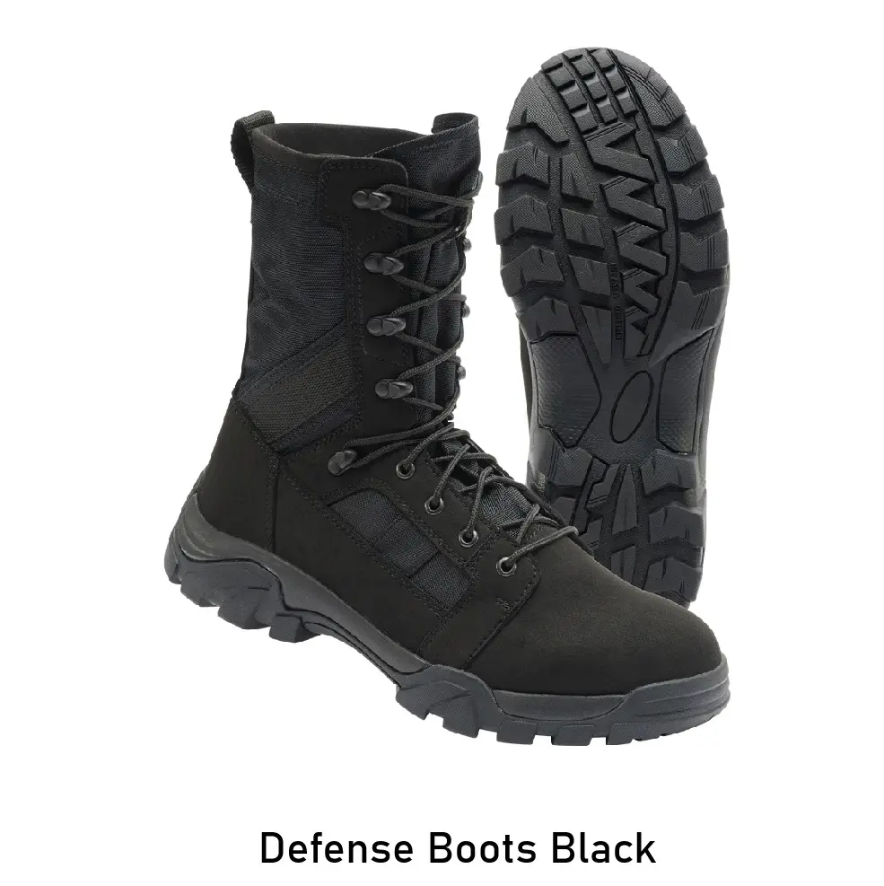 Defense Boots Black