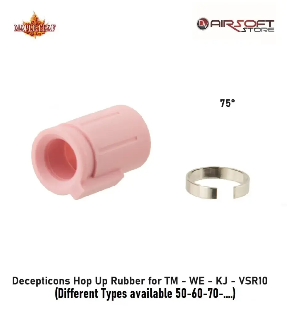 Decepticons Hop Up Rubber for TM - WE - KJ - VSR10