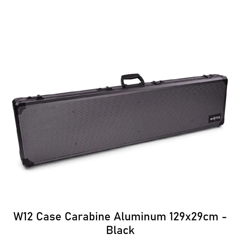 [2100000096398] W12 Case Carabine Aluminum 119x29cm - Black