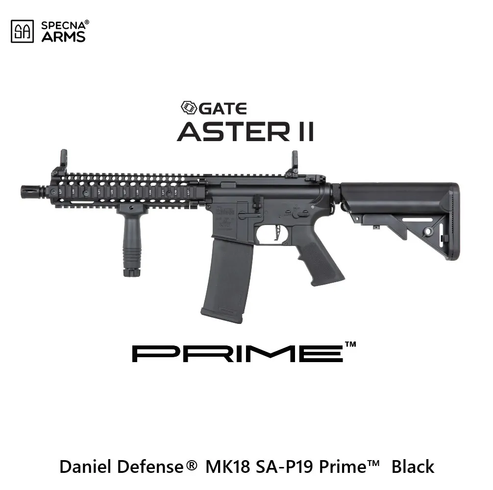 [2100000096459] Daniel Defense MK18SA-P19 Aster-BLACK (Brushless)