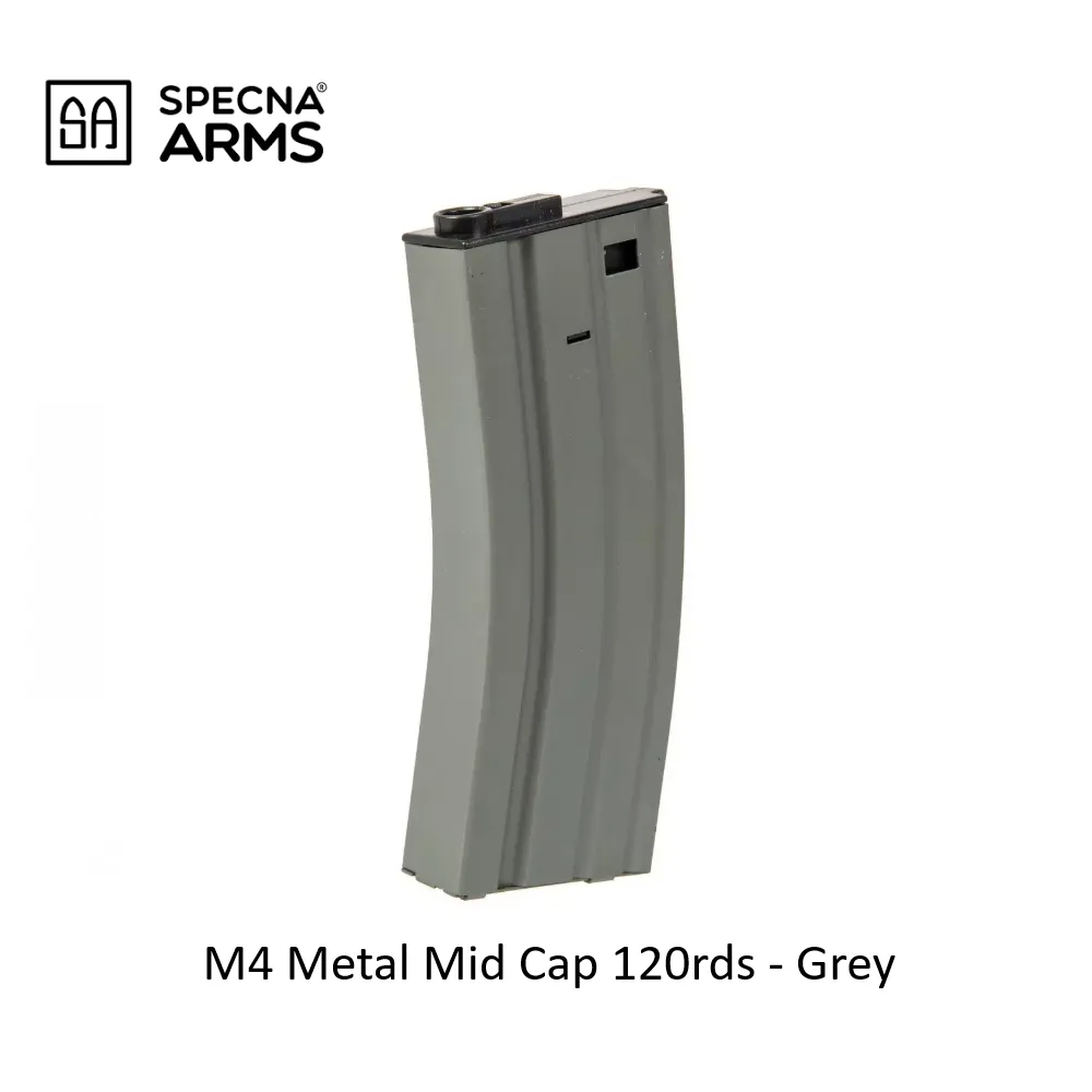 M4 Metal Mid Cap 120rds - Grey