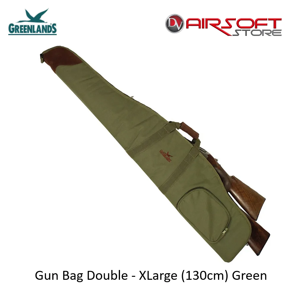 [2100000097036] Gun Bag Double - XLarge (130cm) Green