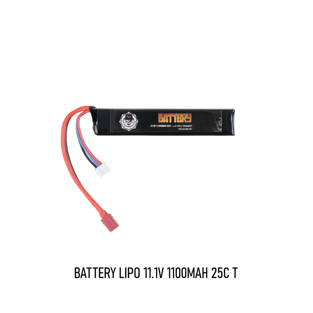 [2100000097531] BATTERY LIPO 11.1V 1100MAH 25C T