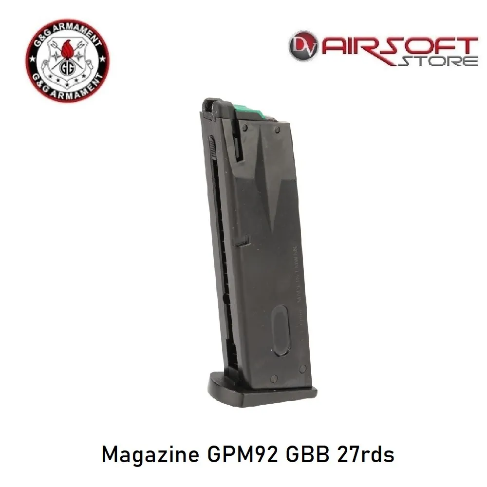 [2100000039418] Magazine GPM92 GBB 27rds