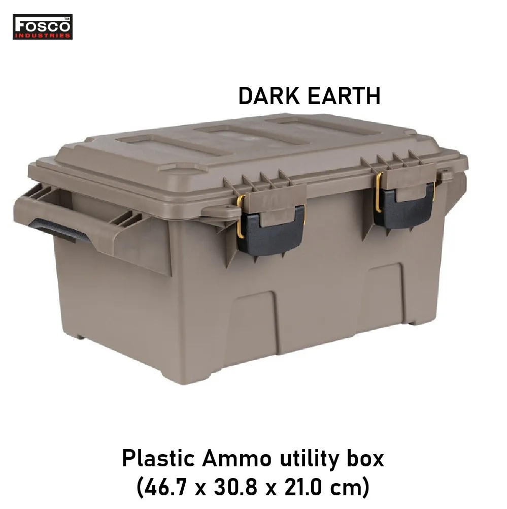 Plastic Ammo utility box