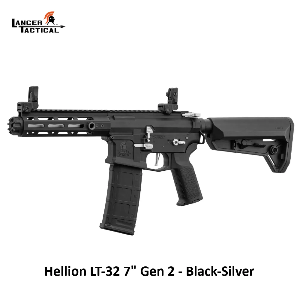 Hellion LT-32 7" Gen 2 - Black-Silver