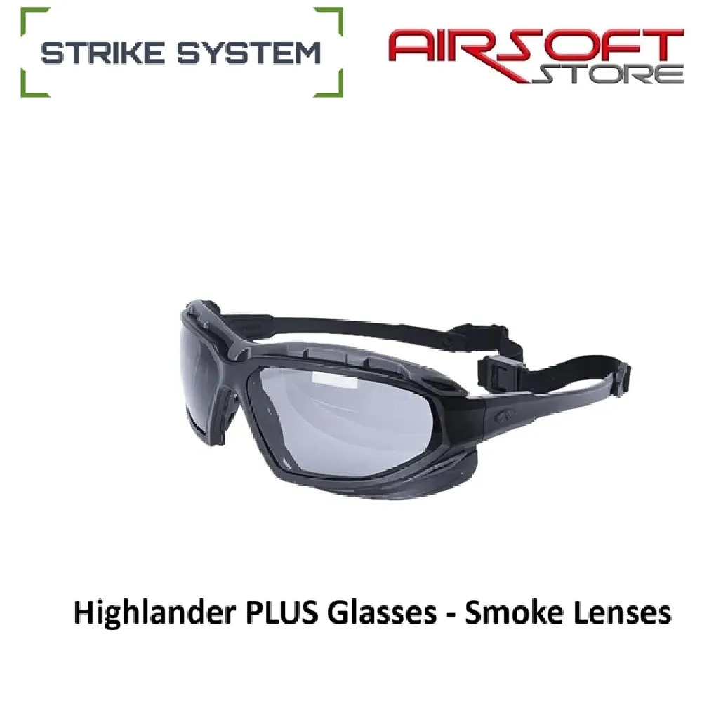 [2100000095278] Highlander Plus+ Glasses - Smoke Lenses