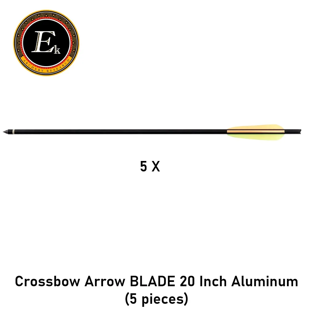 [2100000098453] Crossbow Arrow BLADE 20 Inch Aluminum (5 pieces)