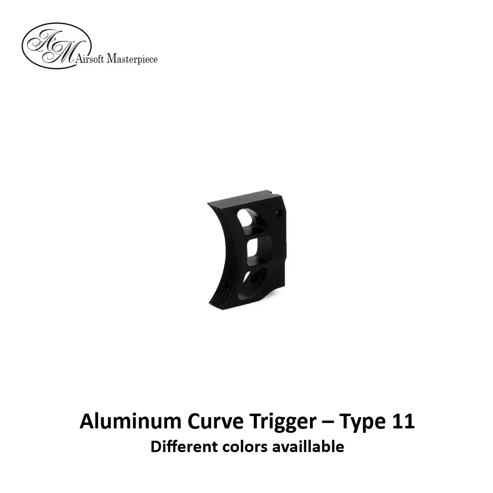 [2100000095742] Aluminum Curve Trigger – Type 11 (Black)