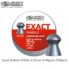 Exact Diabolo Pellets 4.52mm 8.44grain (500pcs)