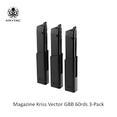 [2100000097371] Magazine Kriss Vector GBB 60rds 3-Pack