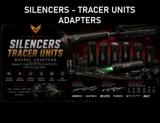 Silencers - Tracers - Adapters